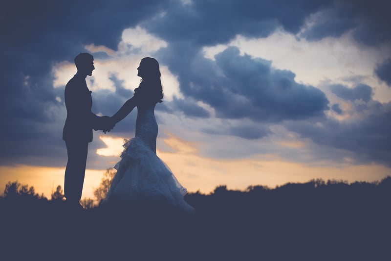 Romantic Sunset Photo